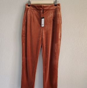 Romeo &Juliet Velvet Straight Leg Pants